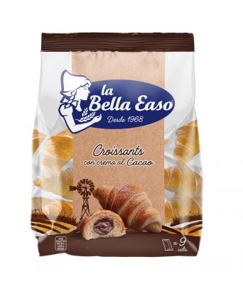 Croissant con crema al cacao La Bella Easo 378 gr.