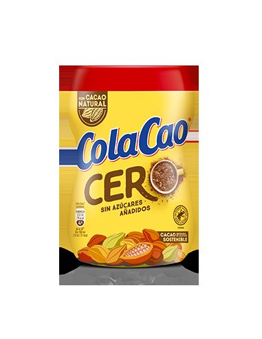 D´origine Cola Cao .0% sans sucre 300 gr.