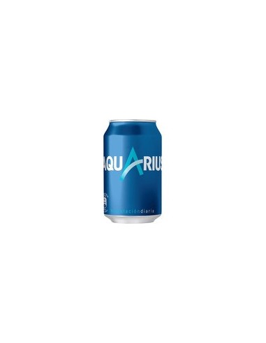 Aquarius 33 cl lemon flavor.Pack 8 cans