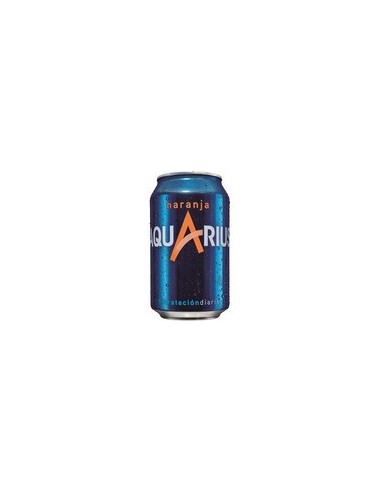 Aquarius 33 saveur de orange cl.Pack 8 canettes