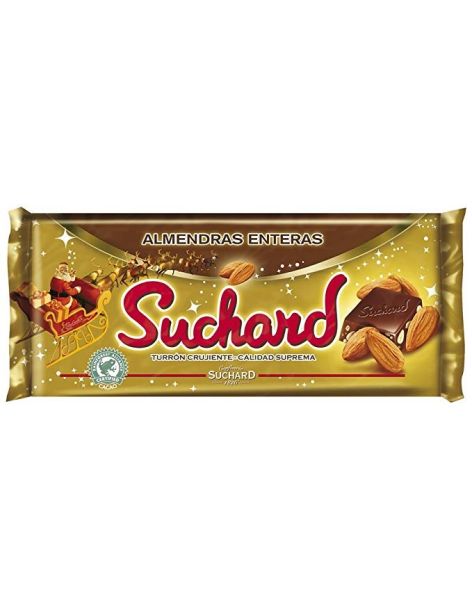 Crunchy nougat aux amandes Suchard  260 gr.