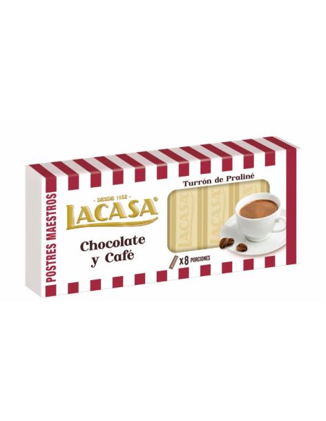 Chocolate and coffee nougat Lacasa 225 gr.