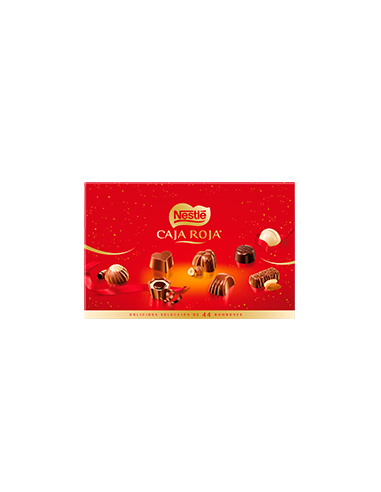Bombones de chocolate Nestlé Caja Roja 400 gr