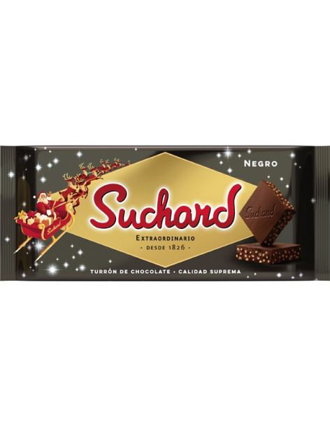 Suchard Schokolade schwarze Nougat  230 gr.