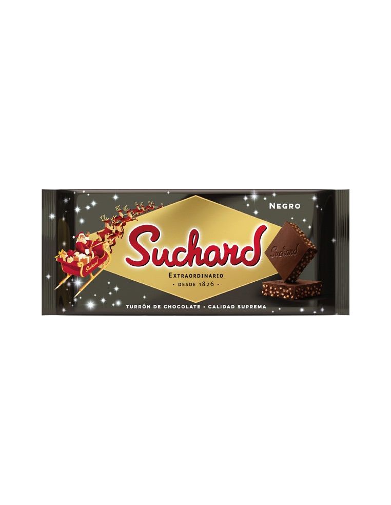 Suchard Schokolade schwarze Nougat  230 gr.