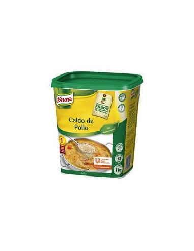 Caldo de pollo en grano Knorr 1 kg.