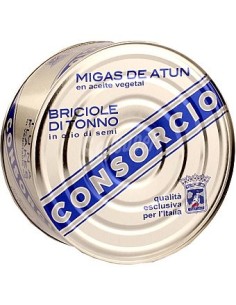 Migas tuna in sunflower oil 1Kg Consortium.