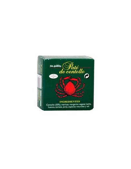 Paté de centollo Agromar 100 Gr.