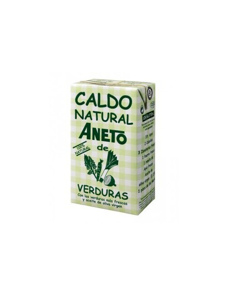 Aneto végétales naturelles bouillon 1l.