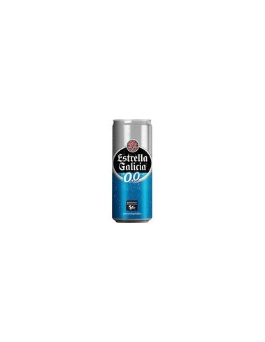 Alcohol-free beer Estrella Galicia 33 cl. 6 cans