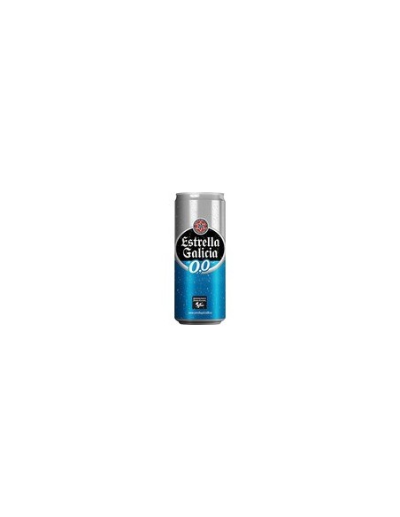 Alcohol-free beer Estrella Galicia 33 cl. 6 cans