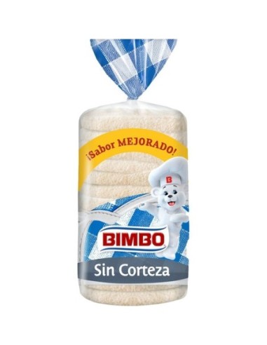 Pain Sans Croûte Bimbo 450 Gr.