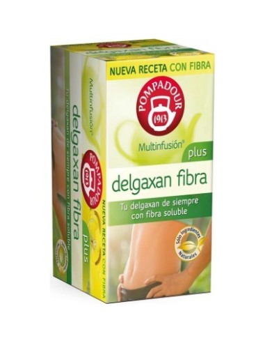 Multinfusión Delgaxan mit Faser Plus Pompadour 31 gr.