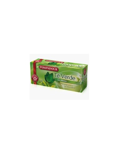 Thé vert à la menthe Pompadour 40 gr.