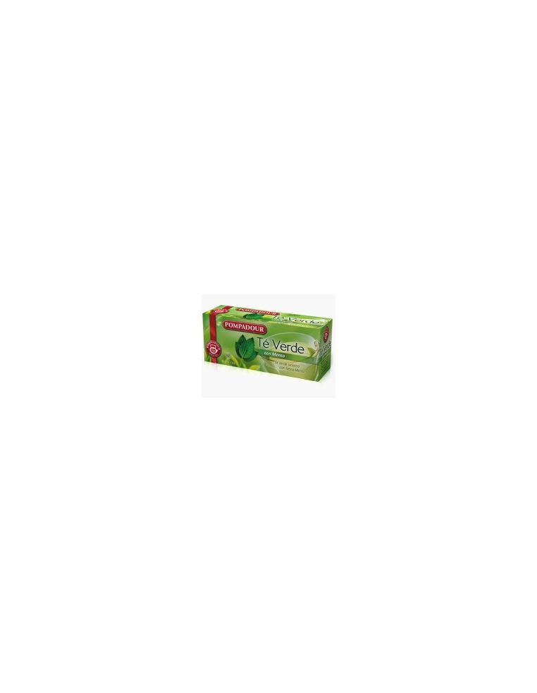 Té verde con menta Pompadour 40 gr.