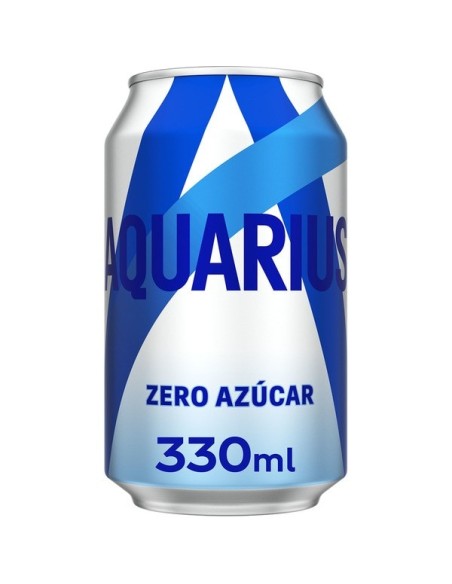 Aquarius Aromatisierte Zitronen Zero 33 Cl. Pack 8 Dosen