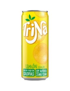 Trina 33 cl Zitronengeschmack. Pack 8 Dosen