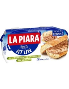 Paté de atún en aceite La Piara 2 ud. x 80 gr.