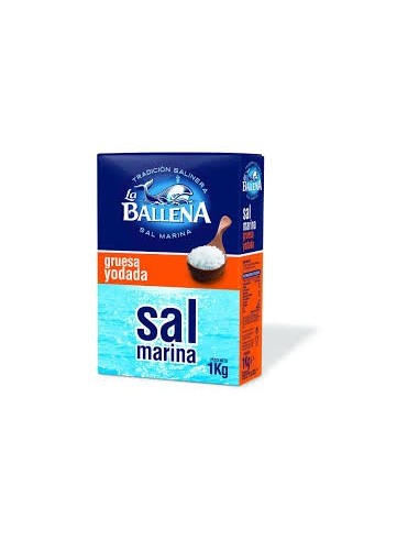 Gros sel iodé La Ballena 1 kg