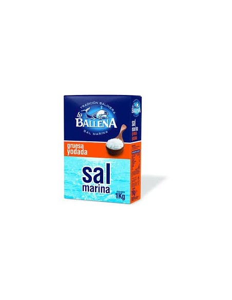 Gros sel iodé La Ballena 1 kg