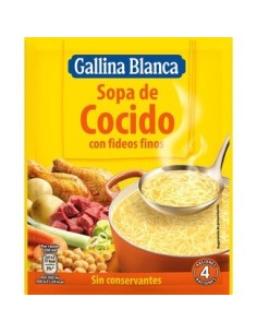 Cooked soup thin noodles Gallina Blanca 72 gr.