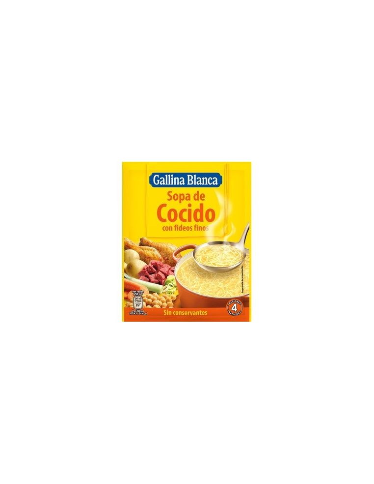 Soupe cuite nouilles fines Gallina Blanca 72 gr.