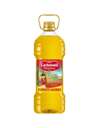 Huile d´olive légère 0,4L Carbonnel 3 l