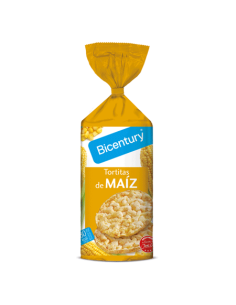Whole corn pancakes Bicentury 173 gr.