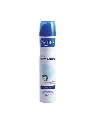 Desodorante spray Sanex Dermo extra Control 200 ml.