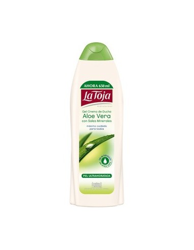 Cream Shower Gel Aloe Vera La Toja 550 ml
