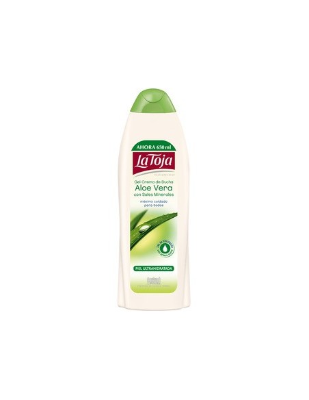 Cream Shower Gel Aloe Vera La Toja 550 ml