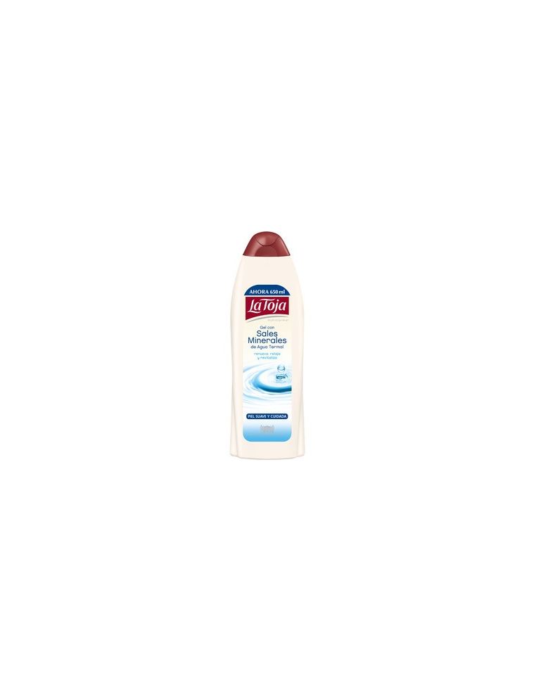 Gel con sales minerales La Toja con agua termal 550 ml.