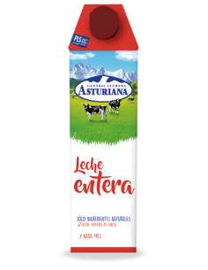 Lait entier de Central Lechera Asturiana 1 l.