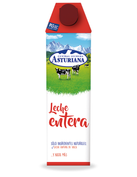 Leche entera Central Lechera Asturiana 1 l.