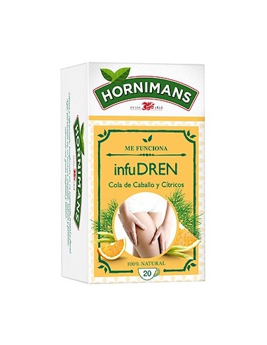 Infusión Infudren Hornimans 20 bolsas 30 gr.