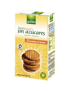 Diät-goldenen Zuckerplätzchen Natur Gullón 330 gr.