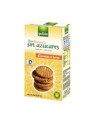 Diet biscuits au sucre d´or Nature Gullón 330 gr.
