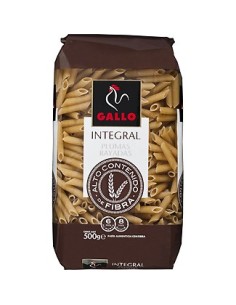Plumas rayadas integrales Gallo 450 gr.