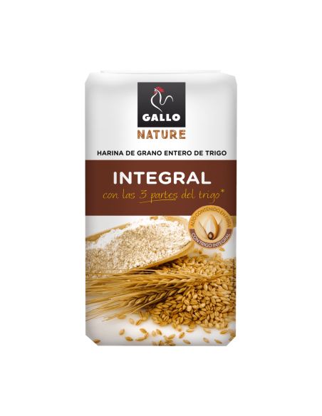 Harina integral Gallo 1 kg.