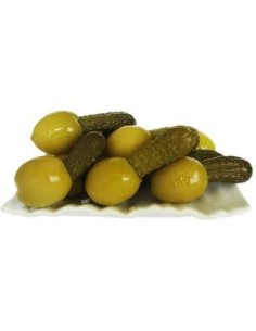 Aceitunas rellenas de pepinillo Josango garrafa 1,4 Kg.