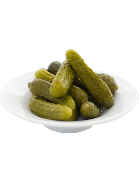 Pepinillos en vinagre sabor anchoa Josango garrafa 1,4 kg.