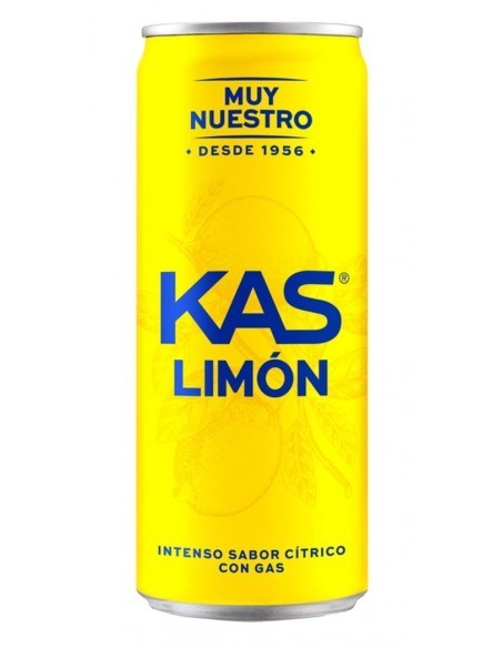 Kas lemon 33cl. pack 8 cans
