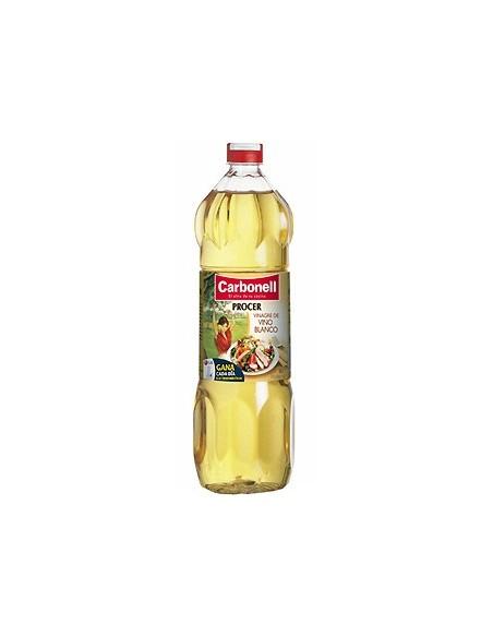 Vinagre de vino blanco Carbonell 500 ml.
