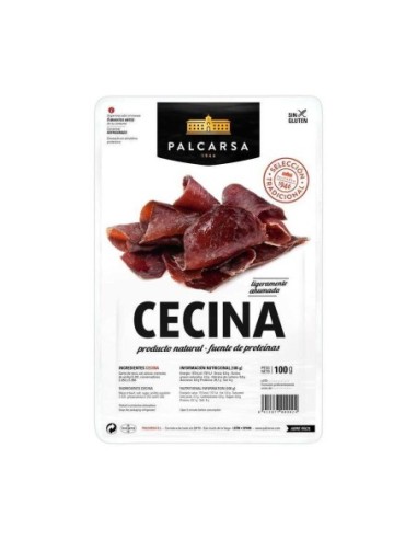 Cecina loncheada Palcarsa 100 gr.