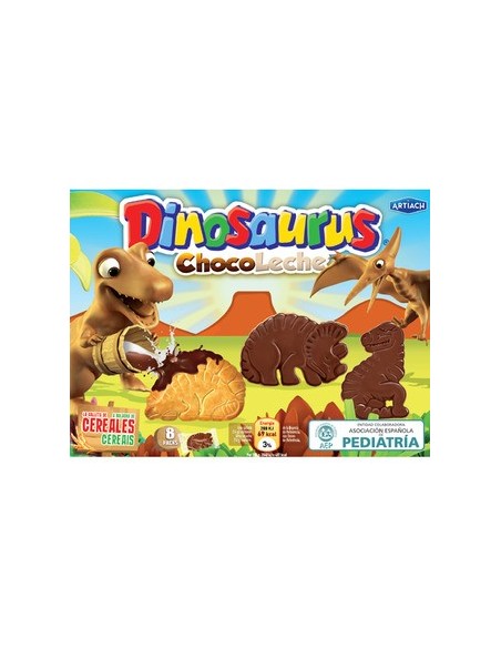 Biscuits Dinosaurus Avec Artiach Chocolat 255 Gr.