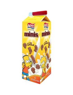 Galletas de chocolate Minis The Simpsons Arluy 275 Gr.