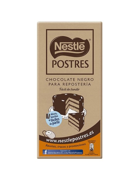 Chocolate negro postres Nestlé 200 gr.
