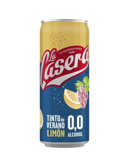 Vin rouge d´été sans alcool au citron La Casera 8 ud. x 33 cl.