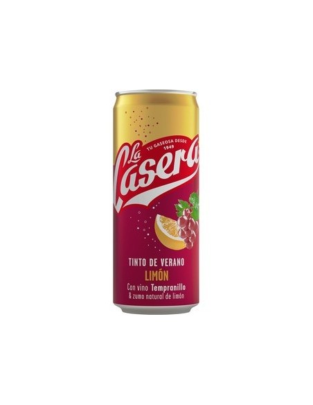 Tinto de verano con limón La Casera 8 ud. x 33 cl.