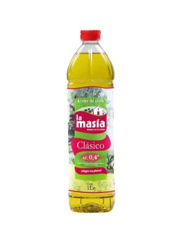 Aceite de oliva suave 0,4 La Masía 1 l.